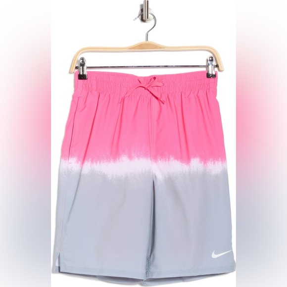 Nike Other - Nike Pink and Gray Ombre Mens swim shorts